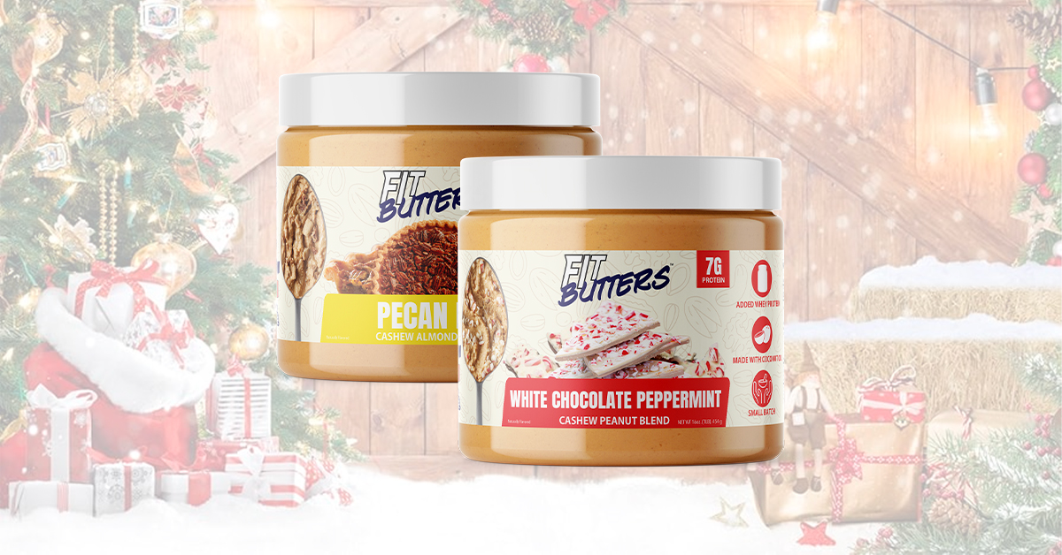 FIt Butters Pecan Pie and White Chocolate Peppermint