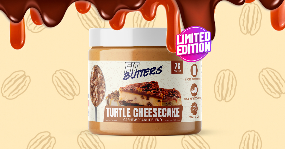 FIt Butters Turtle Cheesecake