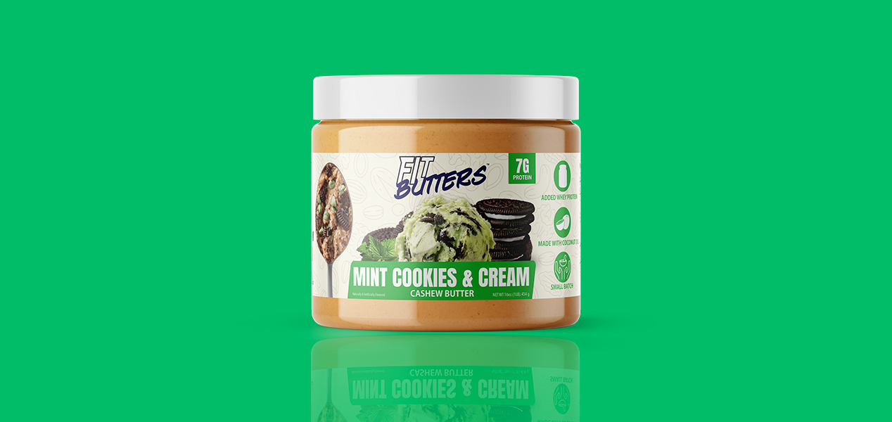 FIt Butters Mint Cookies & Cream
