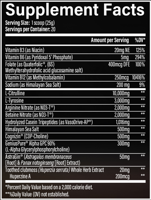 Infinis Nutrition Ultra Pump SFP