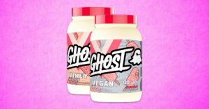 GHOST Strawberry Shortcake Whey and Vegan Protein