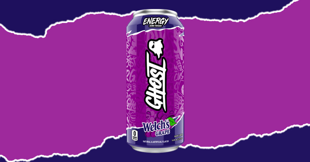 GHOST Reveals Welch's Grape GHOST Energy