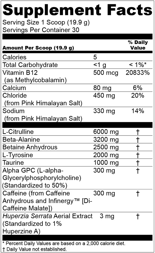 ProAm Nutrition Pre-Workout SFP