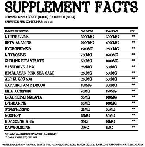 Precision Nutrition Triggered Pre-Workout