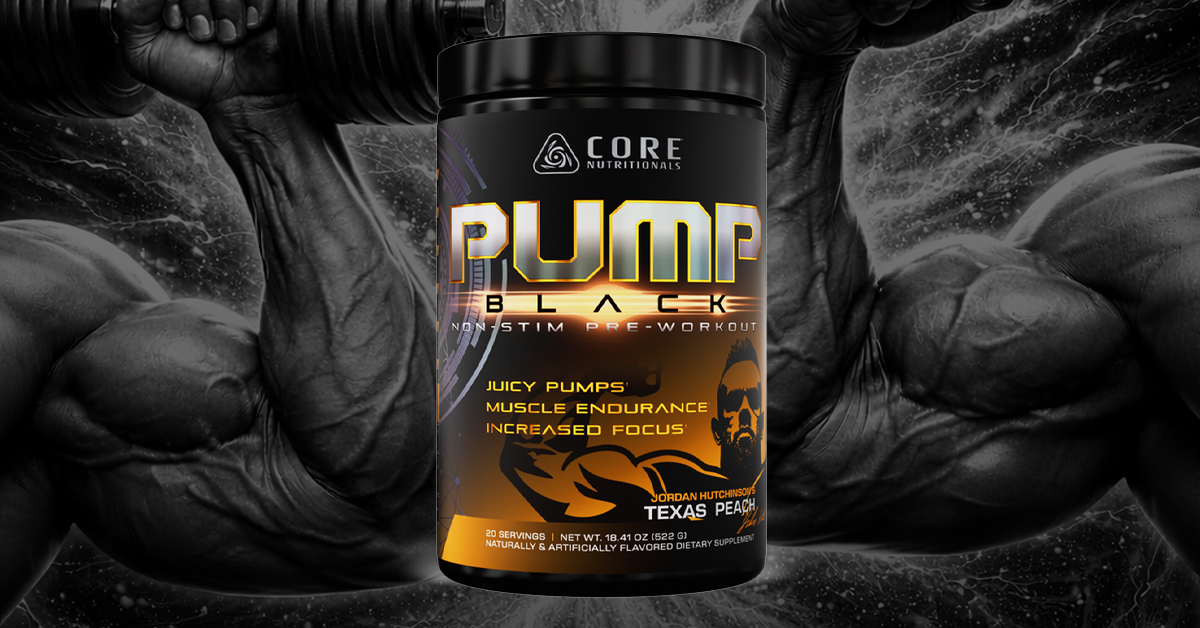 Core Nutritionals Pump Black