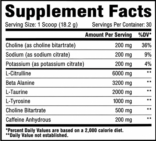 Core Nutritionals PRE Everyday Pre-Workout SFP