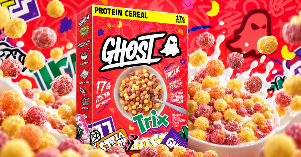 GHOST Trix Protein Cereal